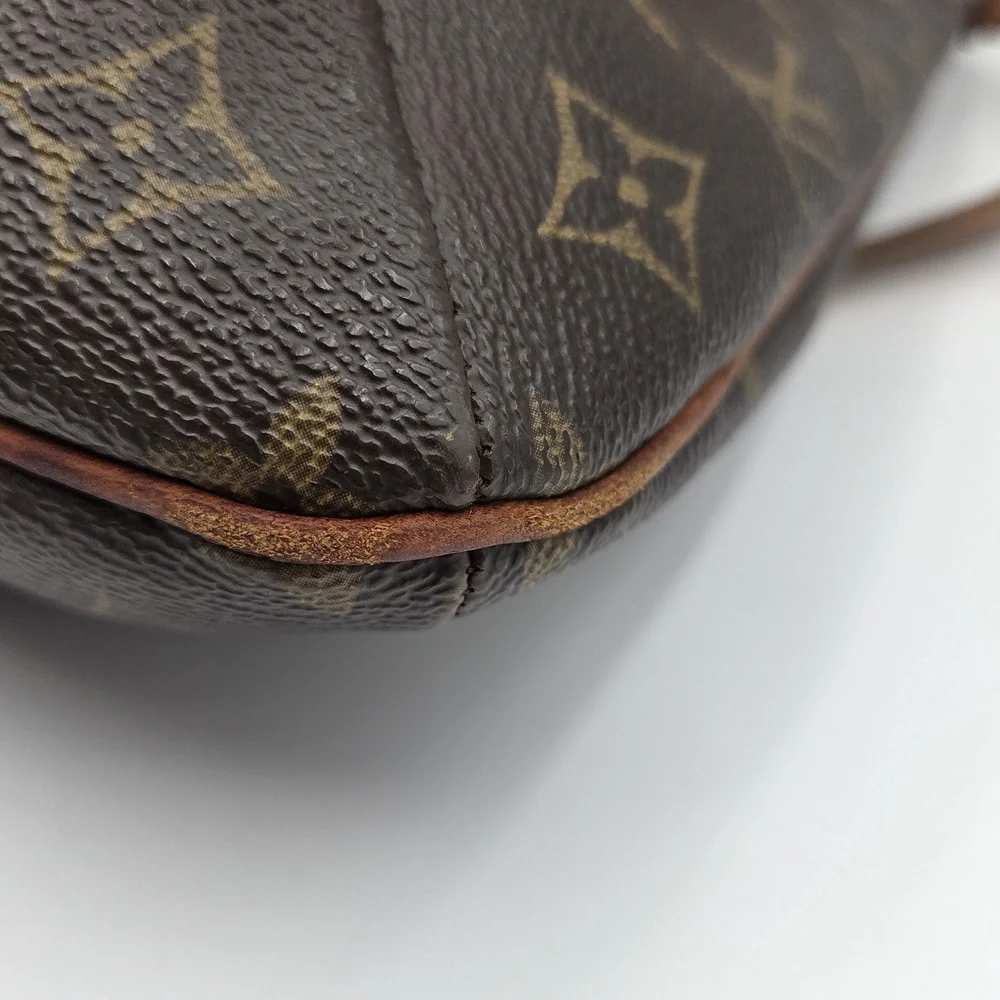 Authentic Louis Vuitton Brown Monogram Musette Salsa GM Shoulder Bag